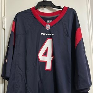 Men’s Nike 3XL Texans Watson #4 Jersey
